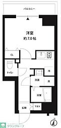 COSMOSREID錦糸町 1Kの間取図画像