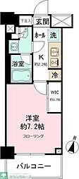 JPnoie亀戸 1Kの間取図画像