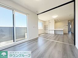 JR総武本線 都賀駅 徒歩8分の賃貸アパート 3階3LDKのリビング/ダイニング