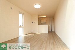 JR外房線 誉田駅 徒歩3分の賃貸アパート 3階2LDKのリビング/ダイニング