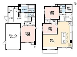 Park Villa II 3SLDKの間取り