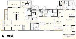 JR京葉線 蘇我駅 徒歩10分の賃貸アパート 1階1LDKの間取り