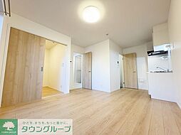 京成千原線 千葉寺駅 徒歩11分の賃貸アパート 3階1LDKのリビング/ダイニング