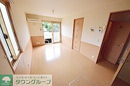 JR総武本線 四街道駅 バス15分 山王公民館下車 徒歩5分の賃貸アパート 1階2DKのリビング/ダイニング