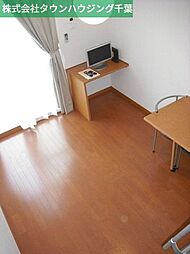 千葉都市モノレール 穴川駅 徒歩6分の賃貸アパート 1階1Kのリビング/ダイニング