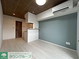 JR京葉線 検見川浜駅 徒歩10分の賃貸アパート 2階1LDKのリビング/ダイニング
