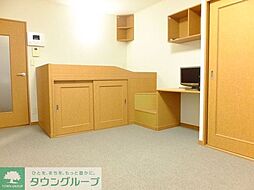 JR内房線 浜野駅 徒歩12分の賃貸アパート 2階1Kのリビング/ダイニング