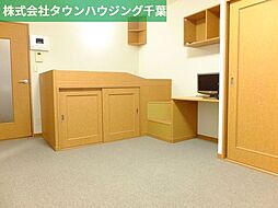 千葉都市モノレール 作草部駅 徒歩16分の賃貸アパート 2階1Kのリビング/ダイニング