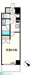 ヴィレッジハウス幕張本郷 1Kの間取図画像