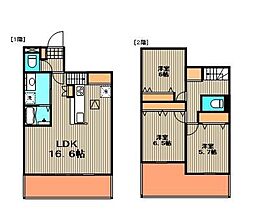 中河原駅 19.2万円