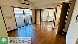 グリーンガーデンI 3階2LDKのリビング/ダイニング