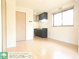 ボンジュール上北沢 1階1LDKのリビング/ダイニング