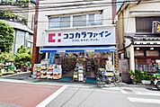 ココカラファイン喜多見店 598m