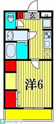 間取図画像 1K