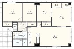 間取図画像 4LDK