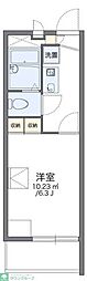 レオパレスツインスターコート1 1Kの間取図画像