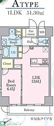JUSEIRESIDENCE 1LDKの間取図画像