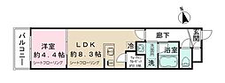 SogaArchitect2 1LDKの間取図画像