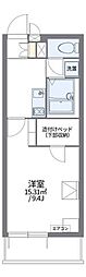 レオパレスジョセリーヌ 1Kの間取図画像