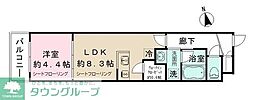 SogaArchitect2 1LDKの間取図画像