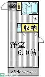 間取図画像 1K