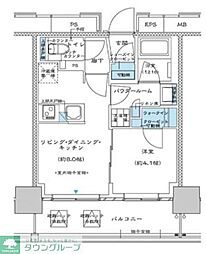 PREMIST板橋 1LDKの間取図画像
