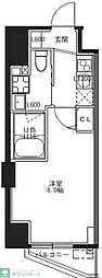 S-RESIDENCE池袋Norte 1Kの間取図画像