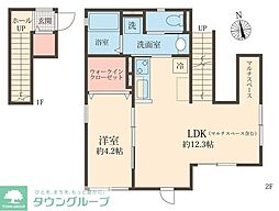 cozy KAI 1LDKの間取図画像