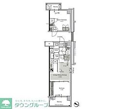 ParkCube西ヶ原STAGE 2LDKの間取図画像