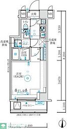 MAXIV練馬TRE 1Kの間取図画像