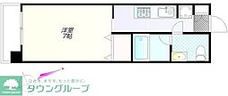 新江古田ST・ハウス 1Kの間取図画像