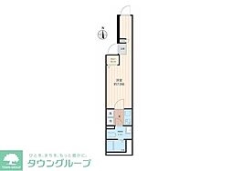 パークヒル桜台駅 1Kの間取図画像