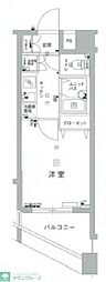 スカイコート後楽園壱番館 1Kの間取図画像