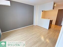 マロン・ド・サンII 1階2LDKのリビング/ダイニング