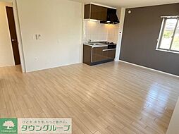 サンパークII 1階1LDKのリビング/ダイニング