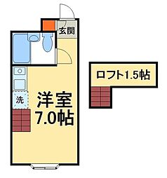 間取図画像 ワンルーム