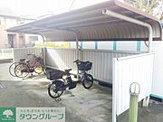 無料駐輪場完備です。