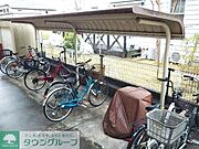 無料駐輪場完備。