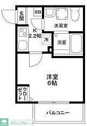 The Eternal House Matsudo 1Kの間取図画像