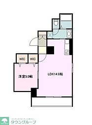 WISEFIRST 1LDKの間取図画像