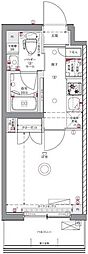 JR京浜東北・根岸線 川口駅 徒歩7分の賃貸アパート 3階1Kの間取り