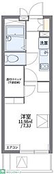 レオパレス第5いずみ 1Kの間取図画像