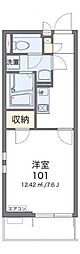 クレイノグラシアスワン 1Kの間取図画像
