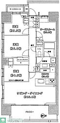 パークホームズ浦和仲町二丁目 3SLDKの間取図画像