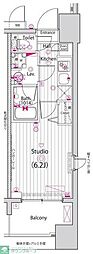 ガーラ・プレシャス川口並木 1Kの間取図画像