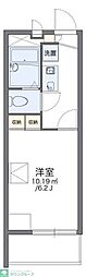 レオパレス彩3 1Kの間取図画像