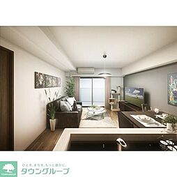 ラグゼナ平井サウス 2階1LDKのリビング/ダイニング