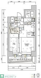 SYFORME　SUMIYOSHI　III 6階1LDKの間取り