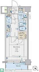 プラージュ　リュー　押上 2階1Kの間取り