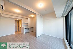 都営大江戸線 森下駅 徒歩8分の賃貸マンション 9階1LDKのリビング/ダイニング